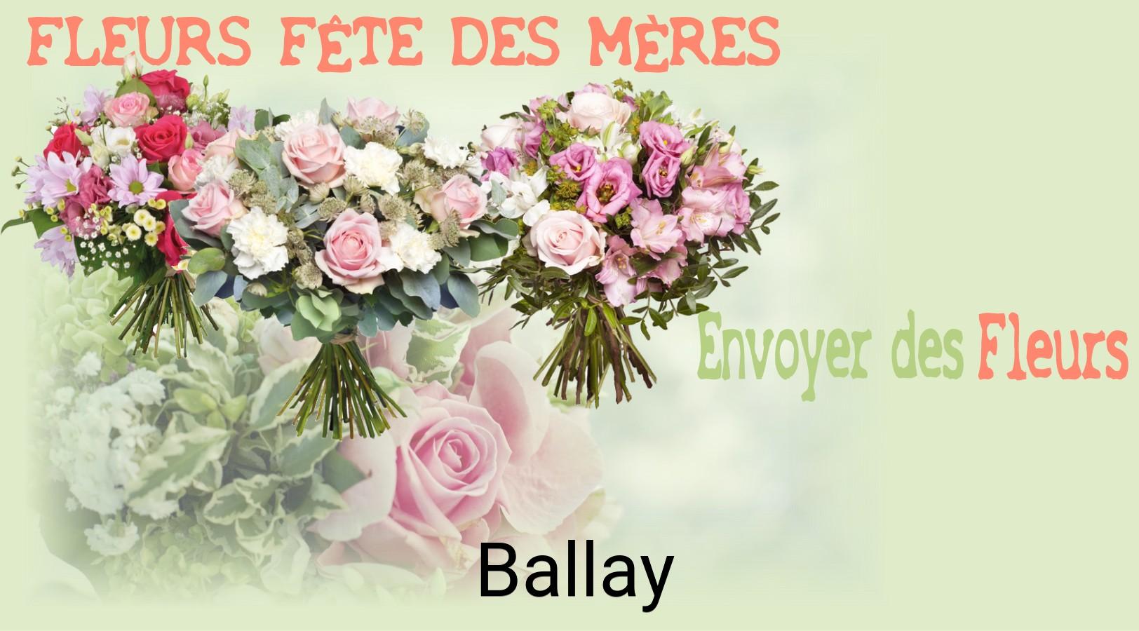 Bouquet de Fête des Mères livré à Ballay
