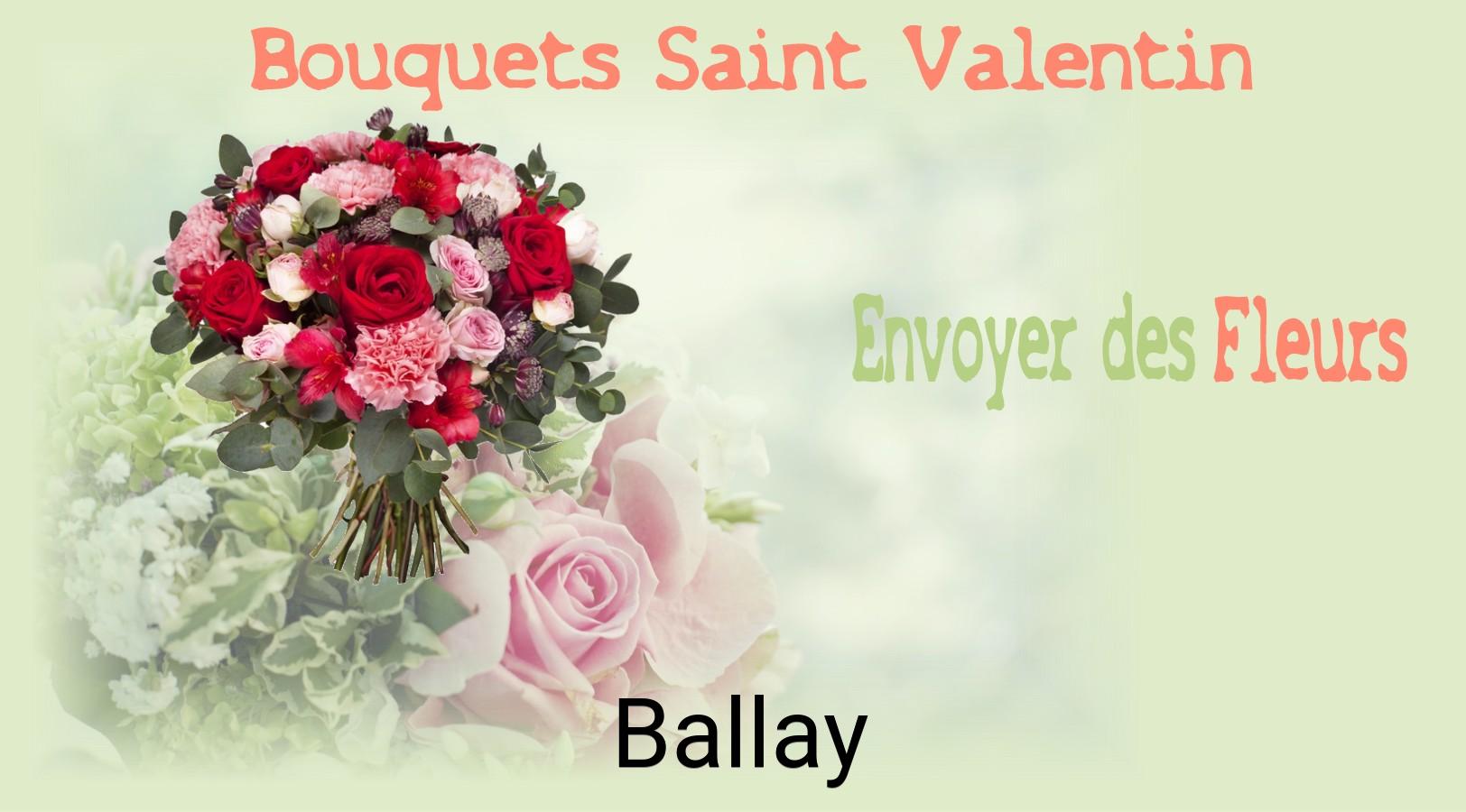Roses de Saint-Valentin livrées à Ballay
